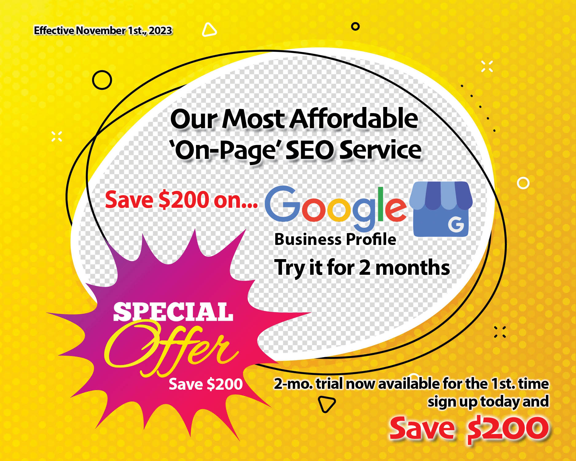 google-business-profile-special-offer-$200-discount-only-2-month-commitment-effective-november-1st-2023